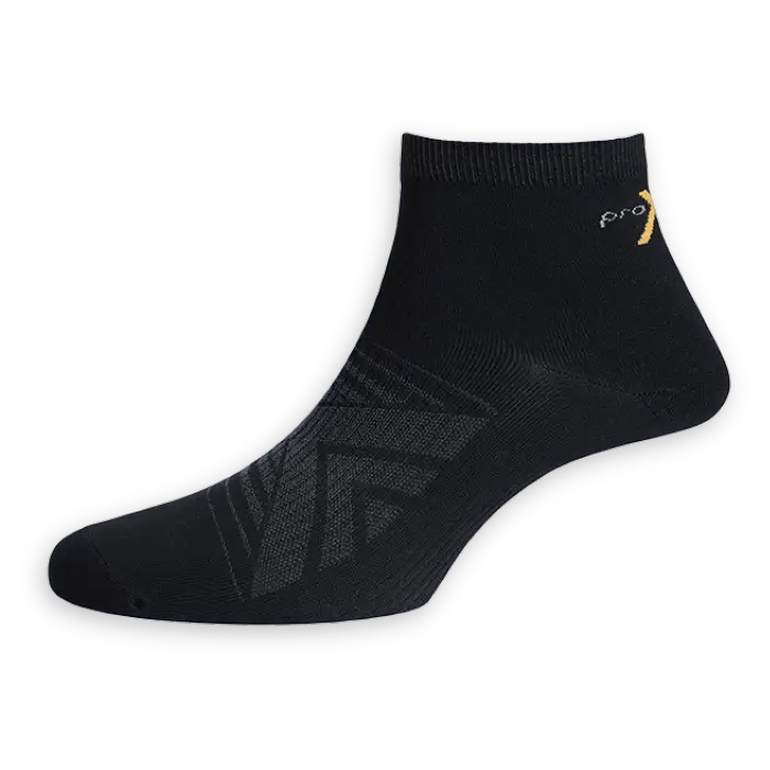 Pro-X Ankle Urheilusukka Musta
